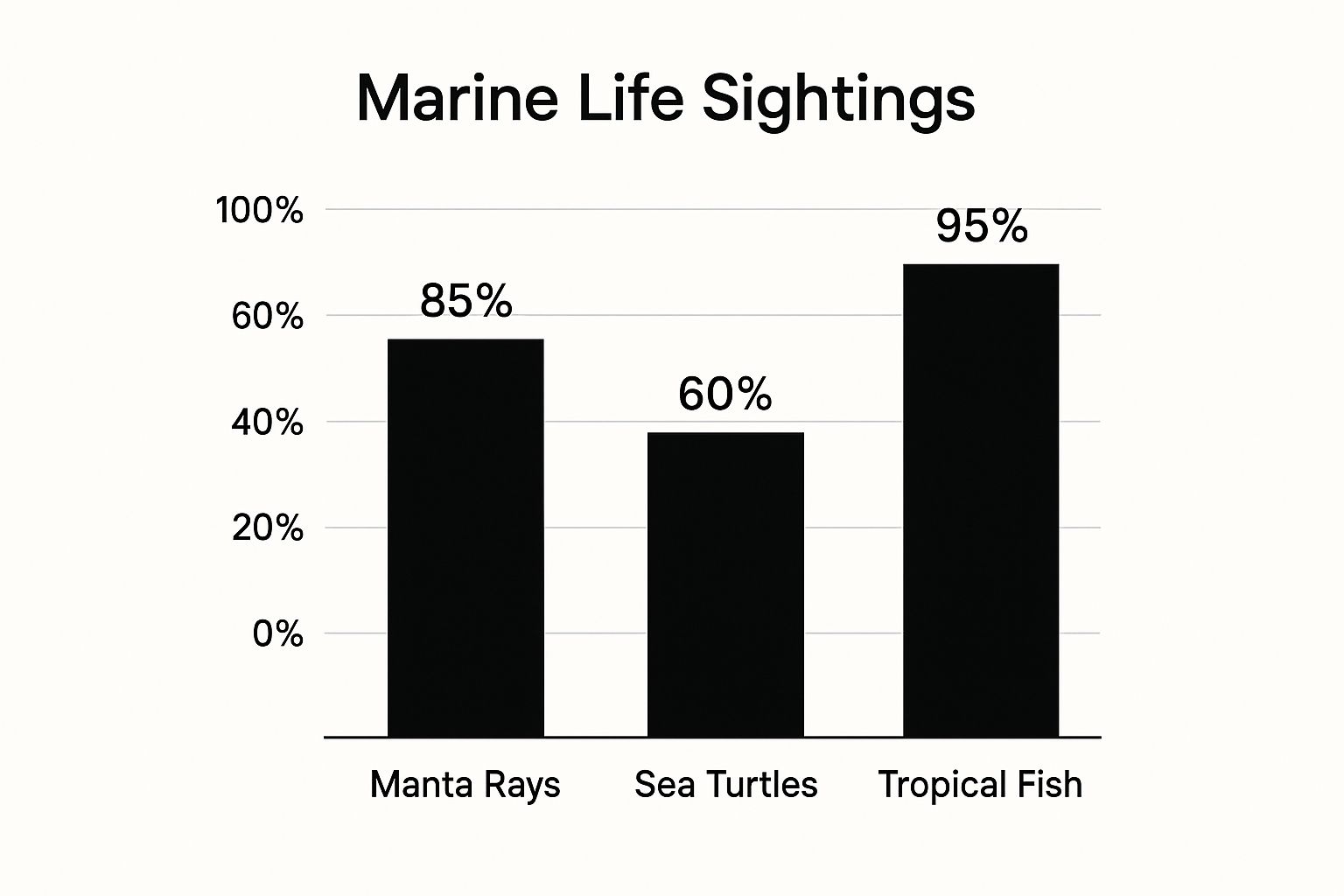 Infographic about big island divers kona hawaii