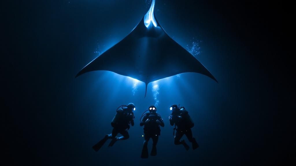Kona Honu Divers Manta Ray Night Dive