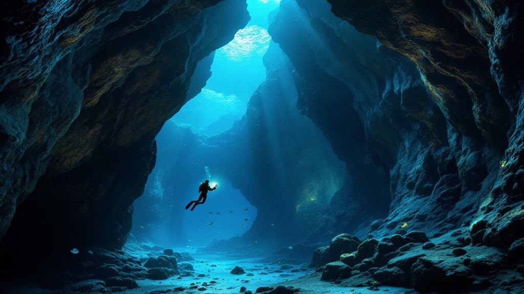 Kona's Lava Tube and Cavern Diving