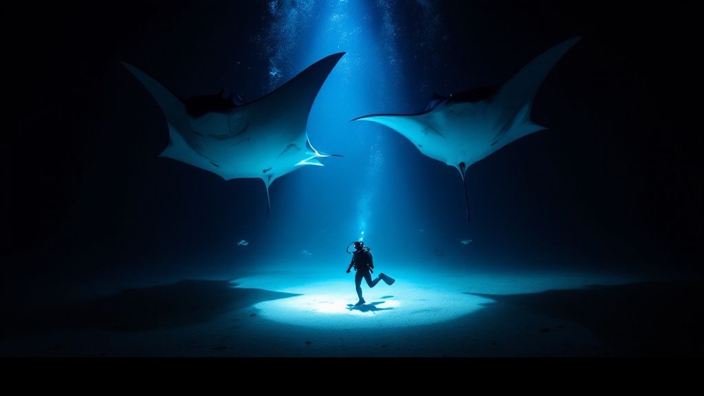 Manta Ray Night Dive Experience