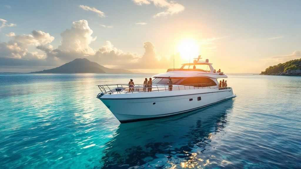 Preparing for a snorkeling adventure