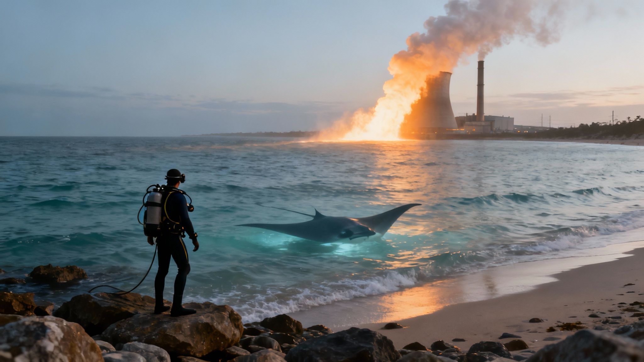 Oahu - Electric Beach (Kahe Point)