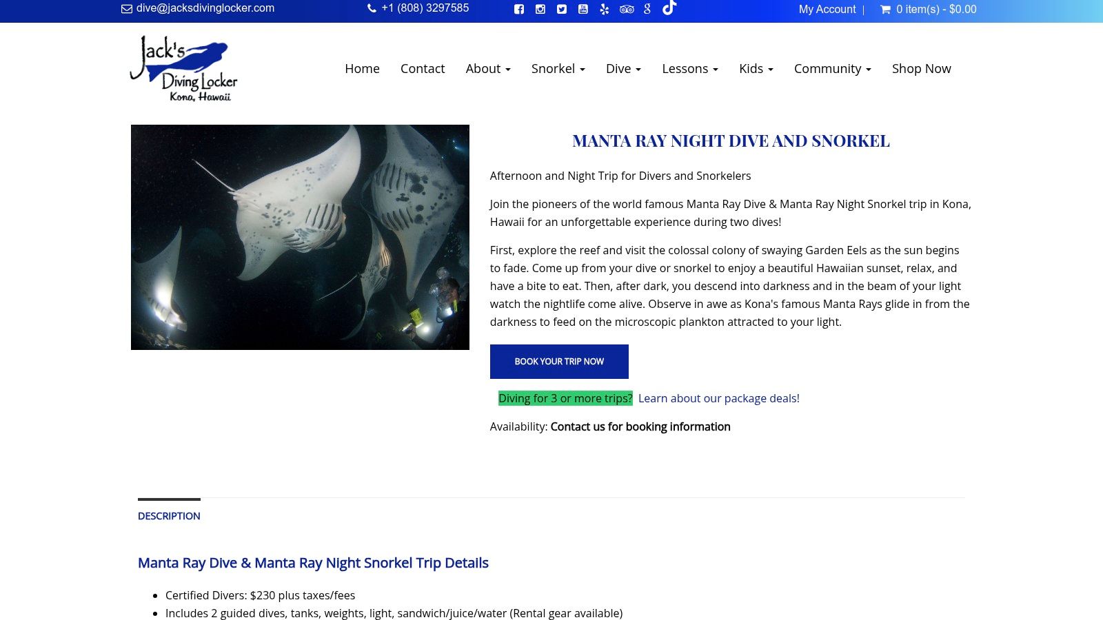 Jack’s Diving Locker