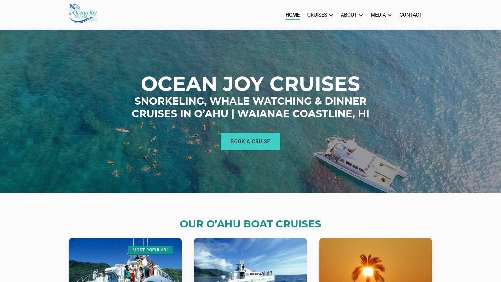 Ocean Joy Cruises — West Oahu snorkel (Ko Olina/Waianae coast)