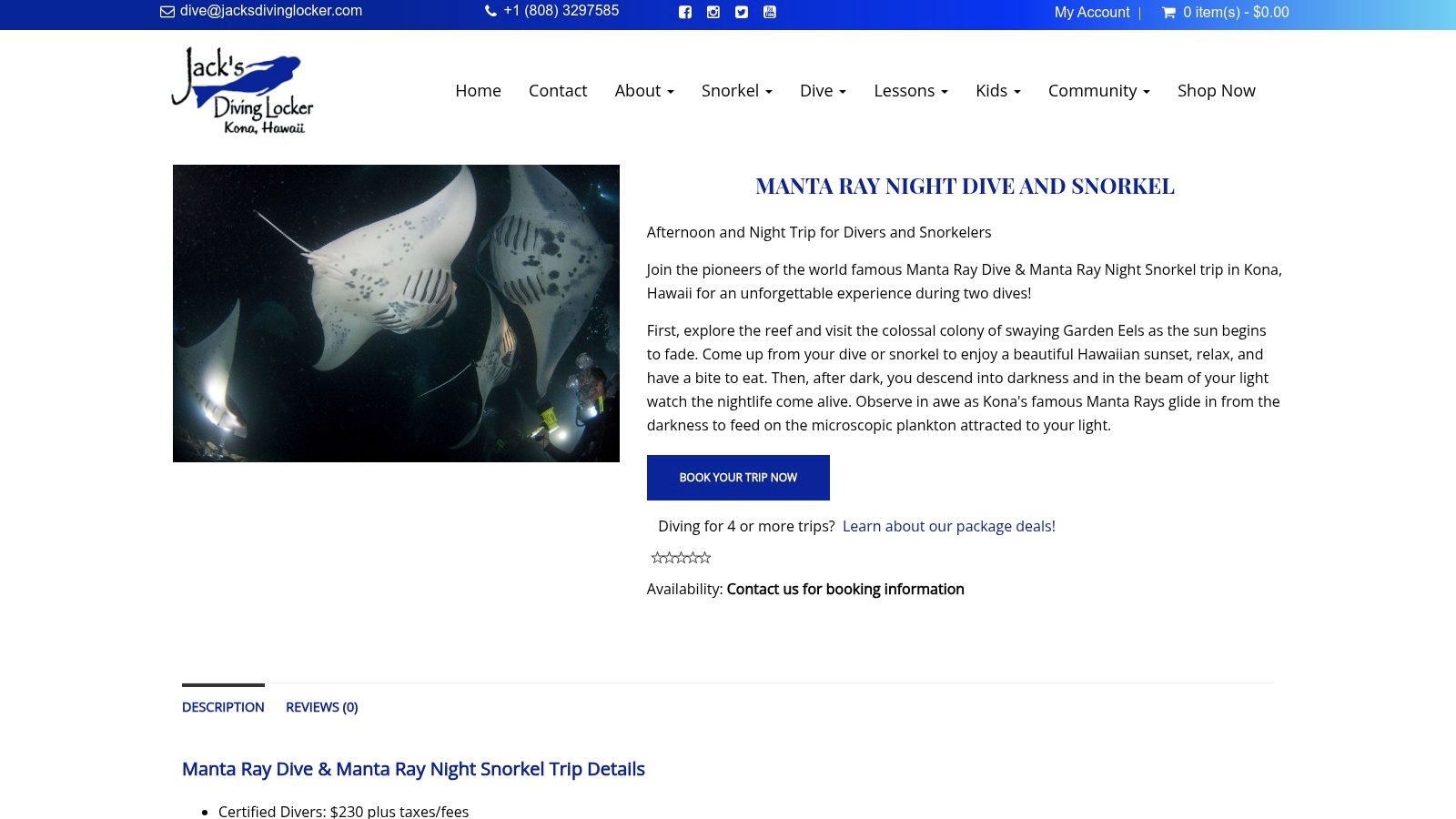 Jack’s Diving Locker