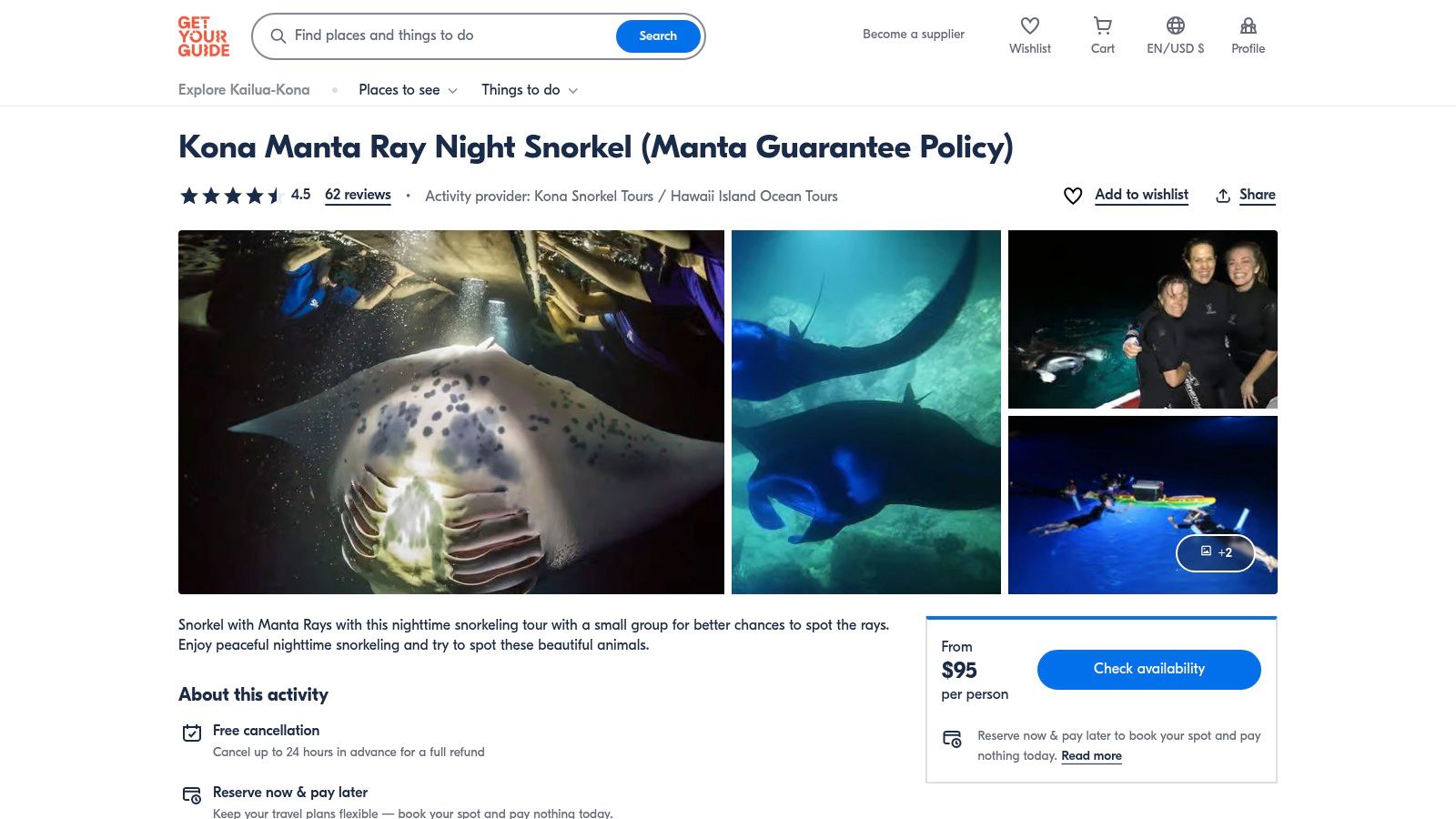 GetYourGuide (Marketplace)