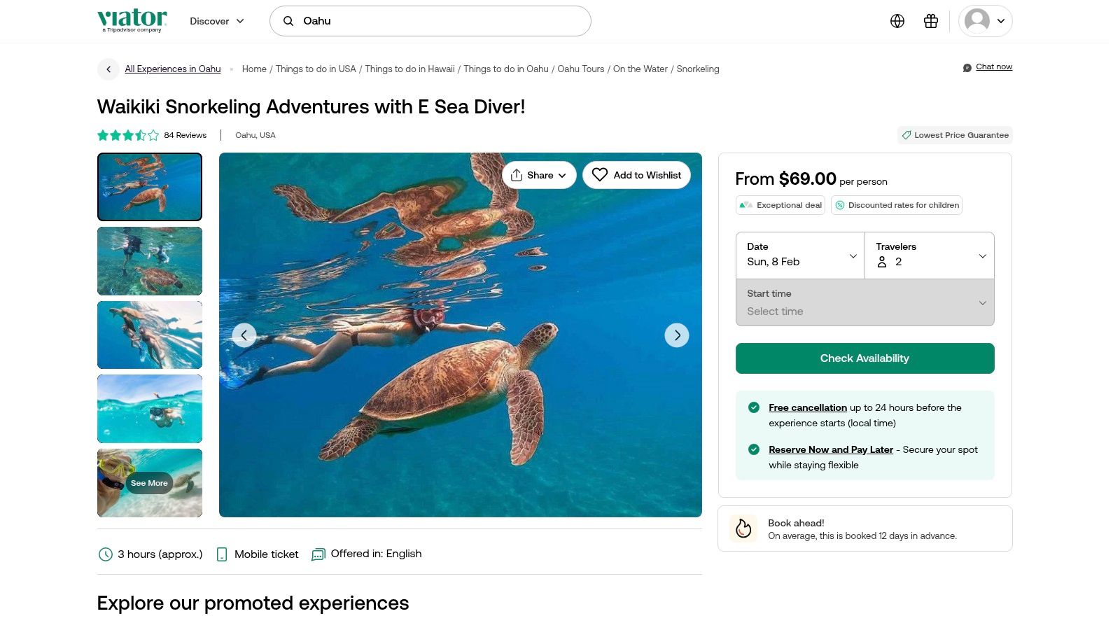 Viator – Oahu Snorkeling
