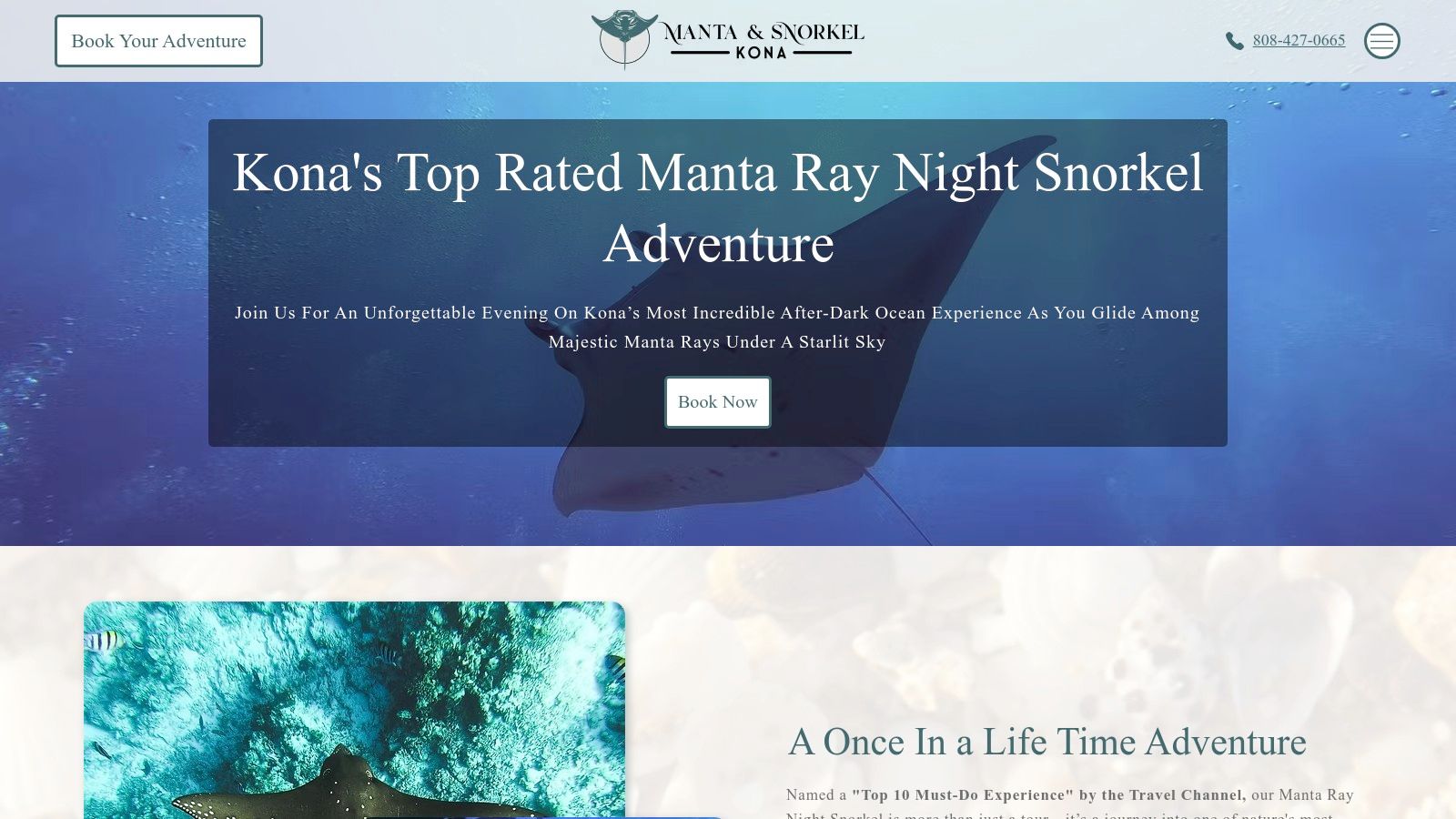 The Manta & Snorkel Co – Kona