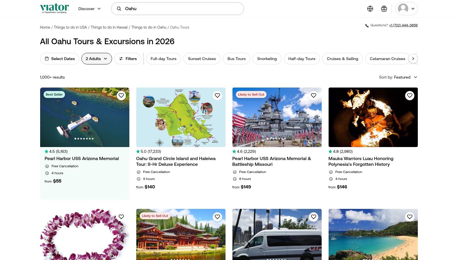 Viator – Oahu Snorkeling Category