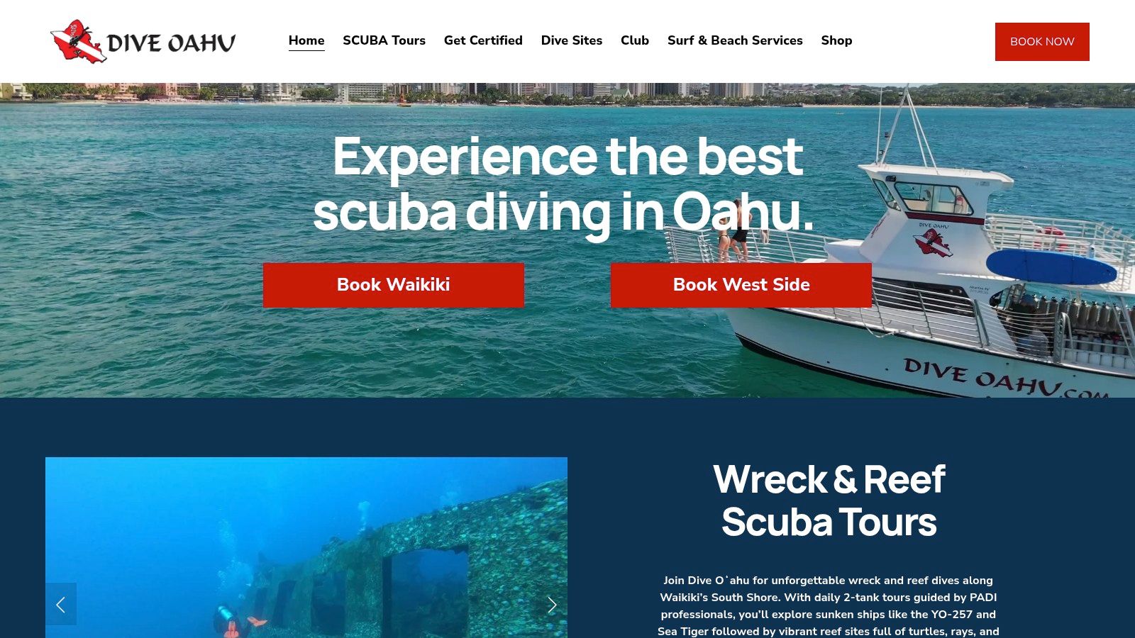 Dive Oʻahu — Snorkeling and multipurpose ocean operator (Honolulu)