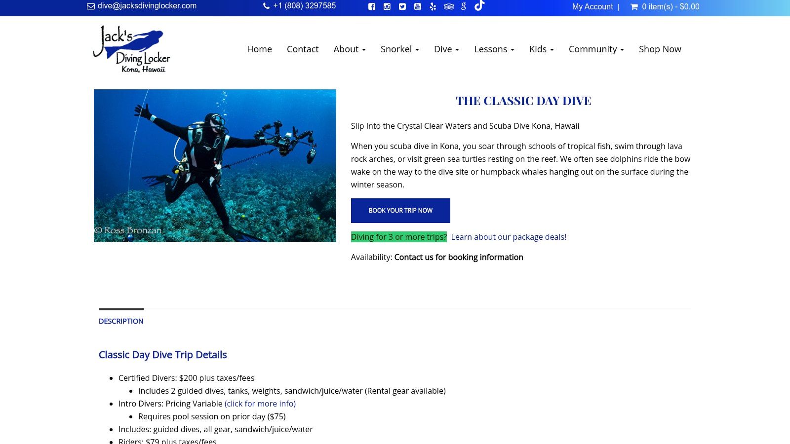 Jack’s Diving Locker