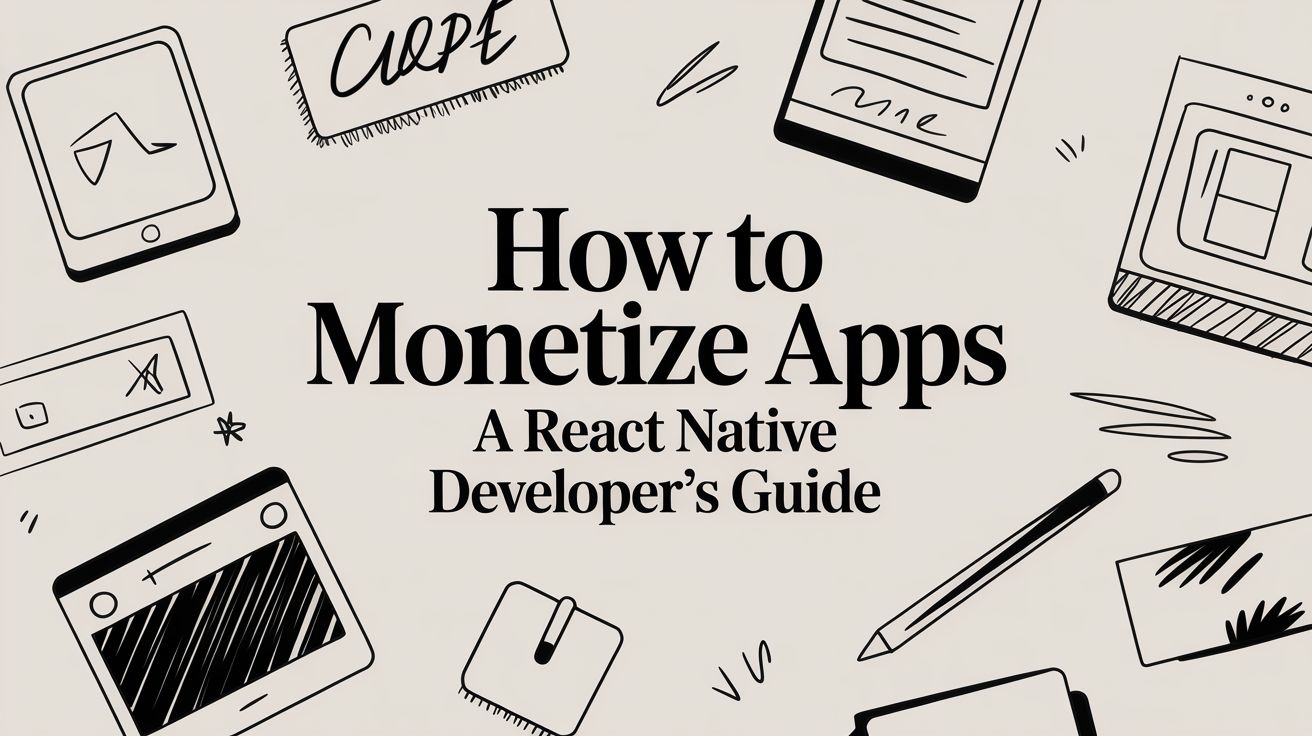 Featured image for How to Monetize Apps A React Native Developer's Guide