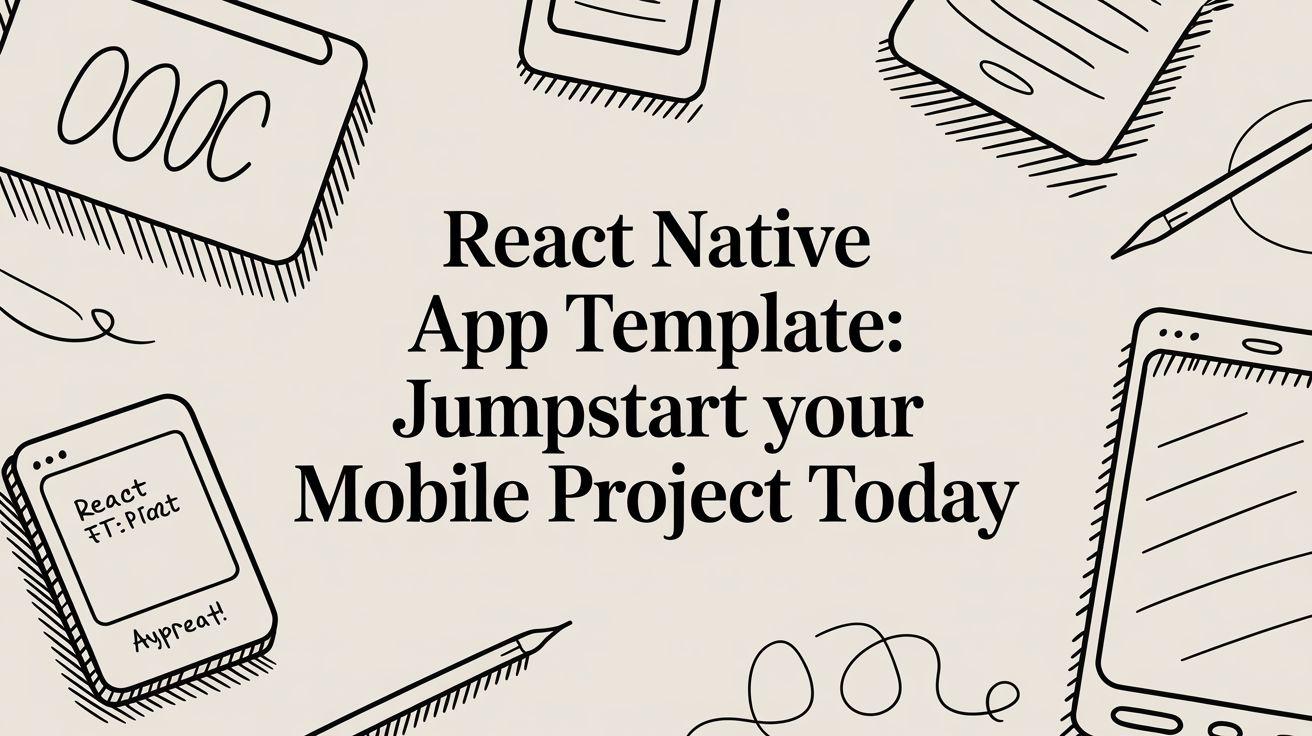 Featured image for React Native App Template: Jumpstart Your Mobile Project Today