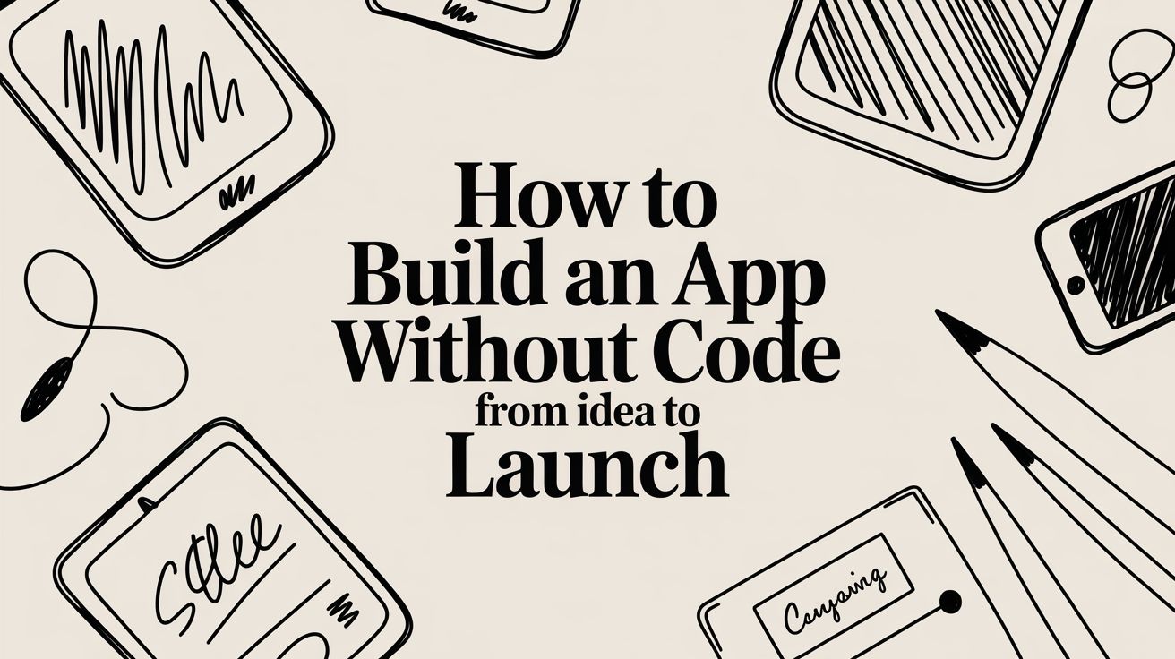 Featured image for How to Build an App Without Code from Idea to Launch