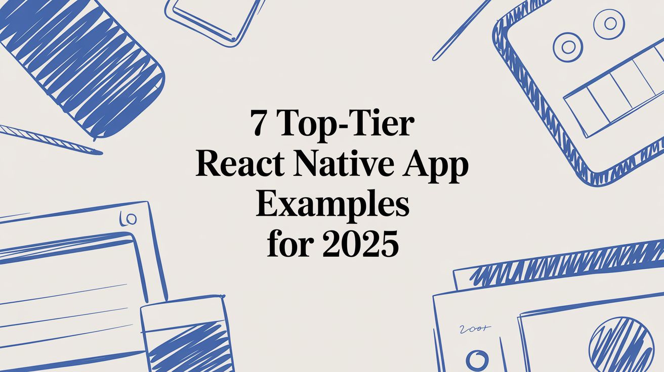 7 Top-Tier React Native App Examples for 2025