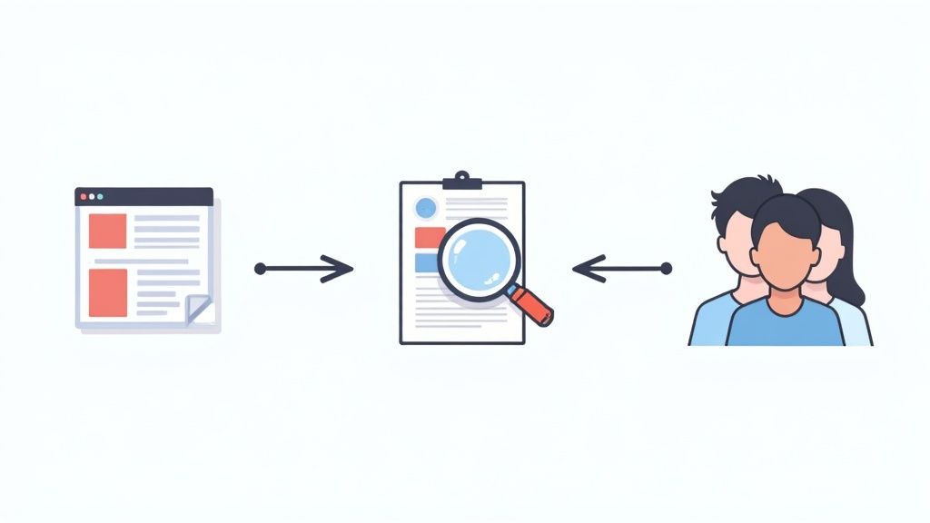 A person's hands drawing a flowchart on a whiteboard, illustrating different marketing channels and strategies to optimise customer acquisition.