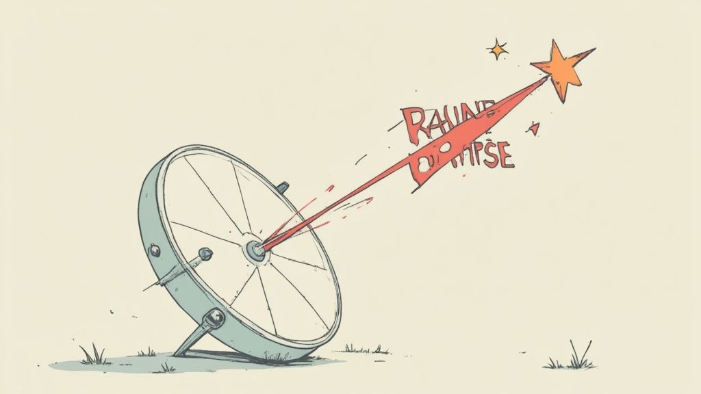 A group of people collaborating on a brand strategy around a table