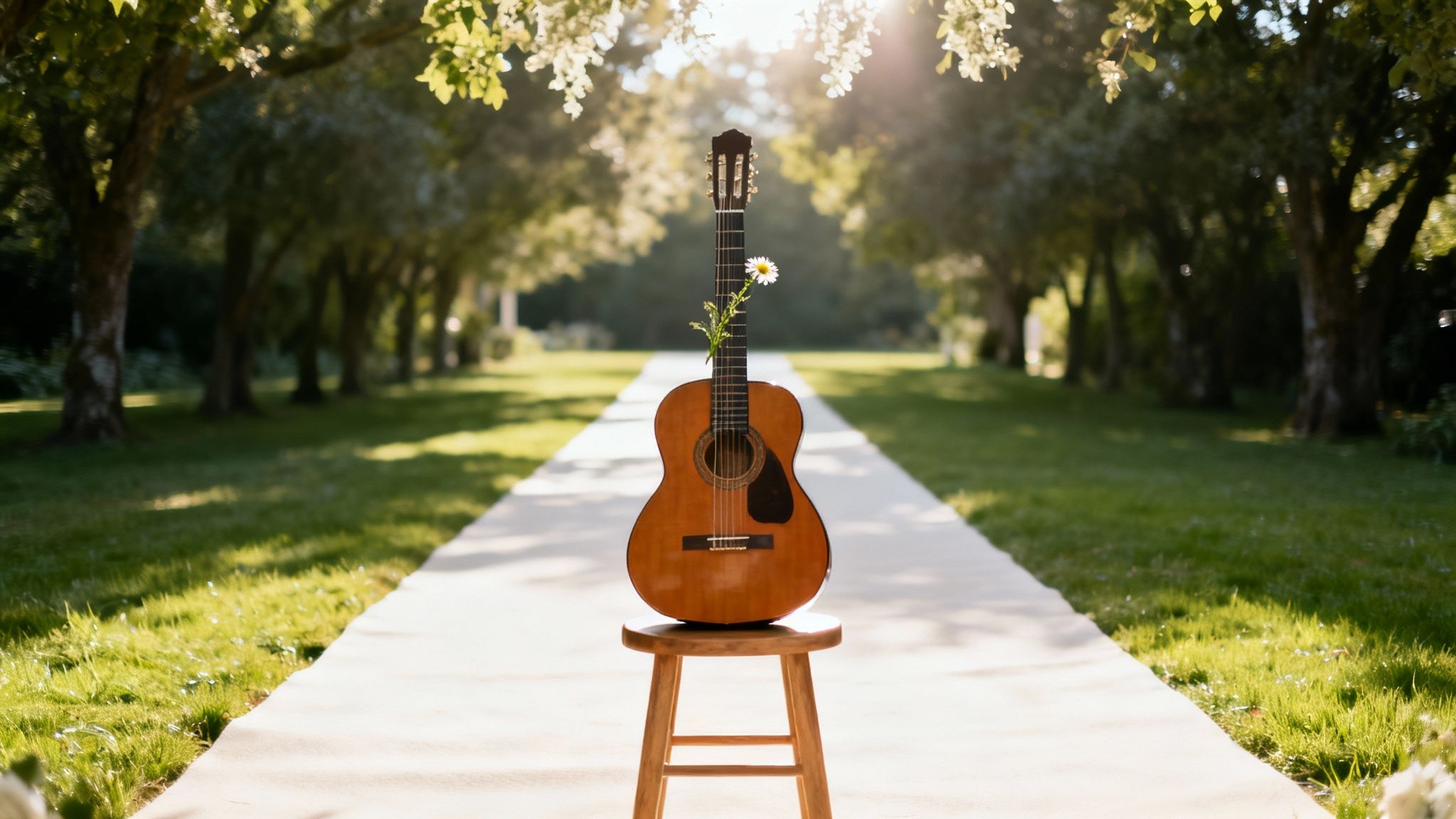 Acoustic and Unplugged Processional Arrangements