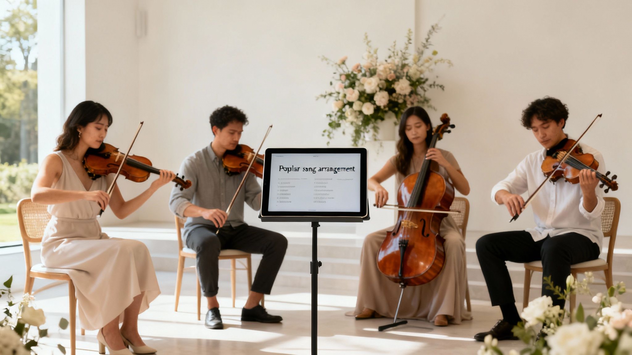Contemporary Arrangements - String Quartet Versions of Popular Songs