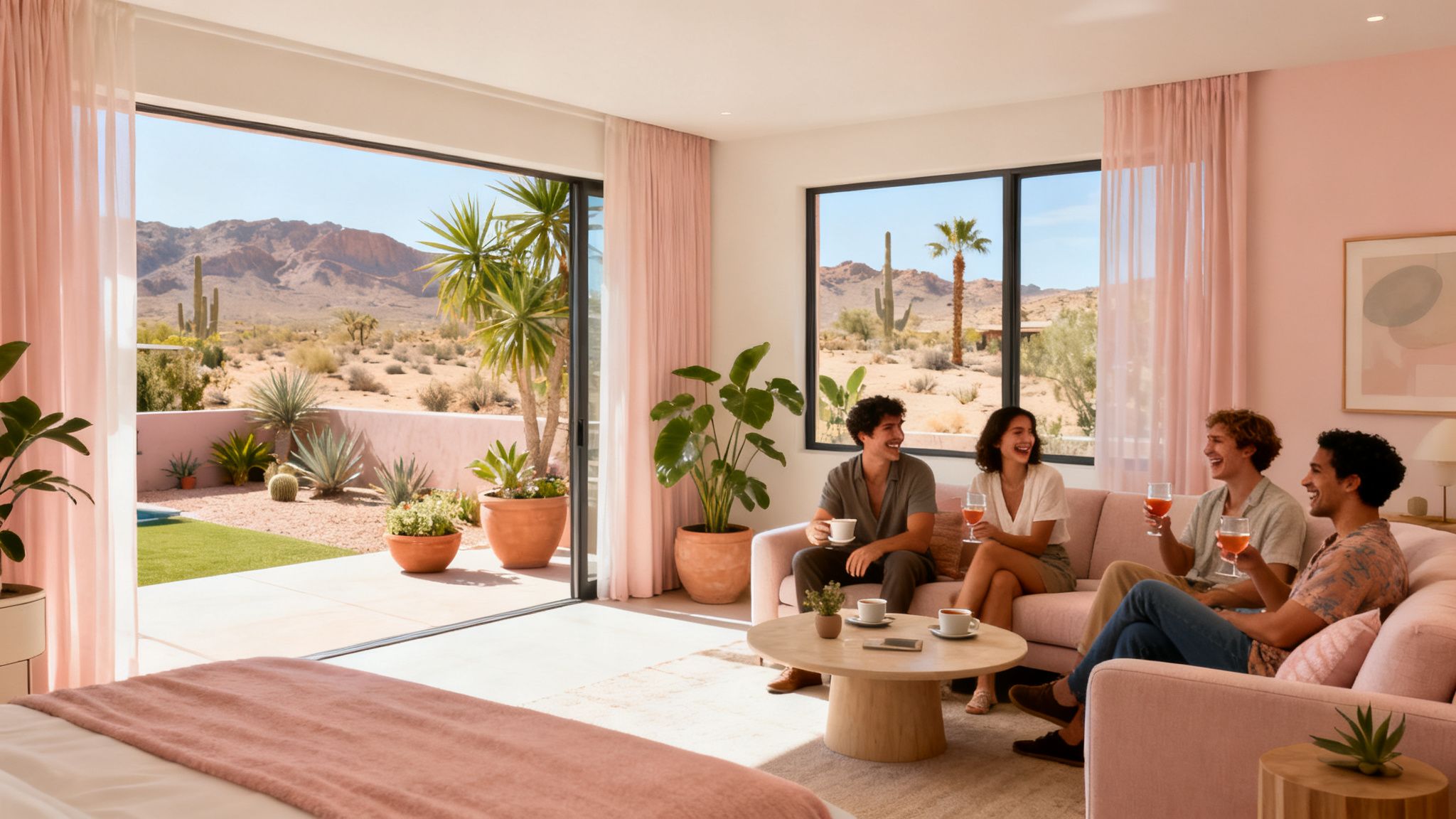 Why a Palm Springs 2 Bedroom Suite Is Your Ultimate Group Getaway