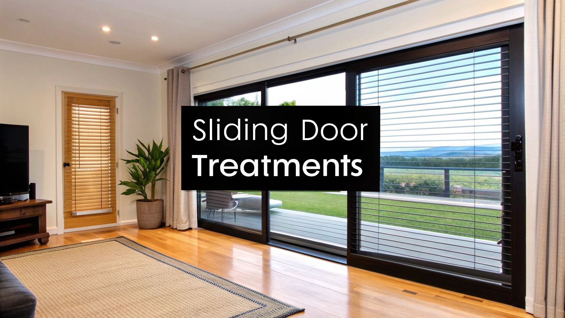Best Custom Treatments for Sliding Glass Doors in Delmarva