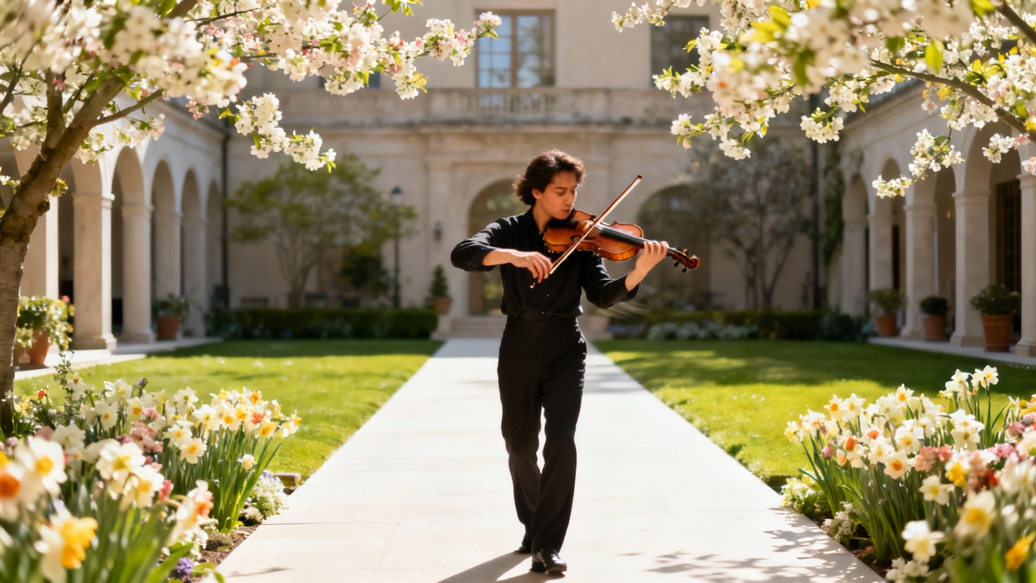 Vivaldi - 'Spring' (The Four Seasons) Allegro with Bright String and Woodwind Arrangement