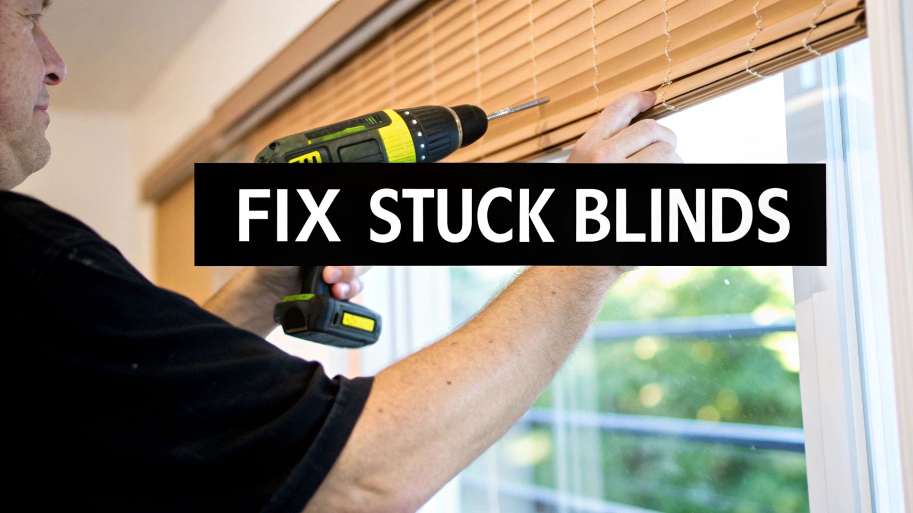 How to Fix Stuck Blinds: A Delmarva Homeowner's Guide