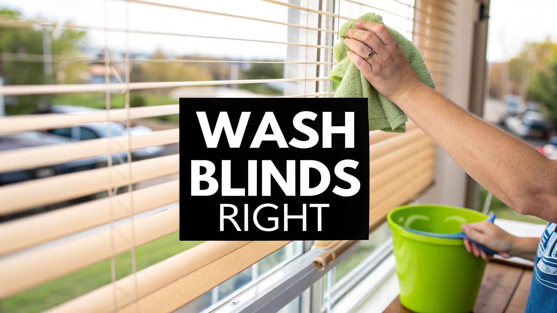 How to Wash Blinds in Delmarva: A Homeowner’s Guide