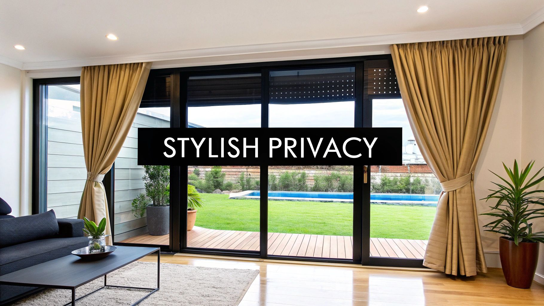 Best Window Treatments for Sliding Glass Doors in Delmarva