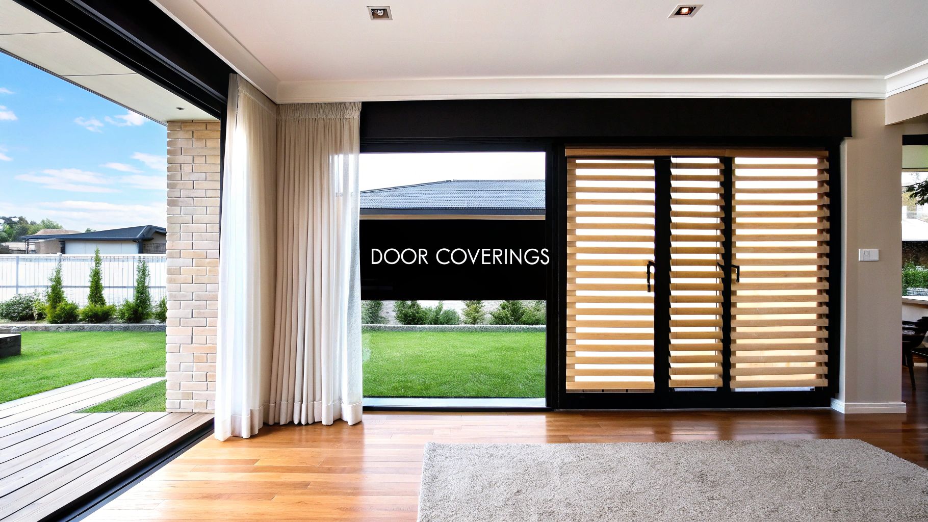 Best Custom Window Treatments for Covering Sliding Glass Doors in Delmarva