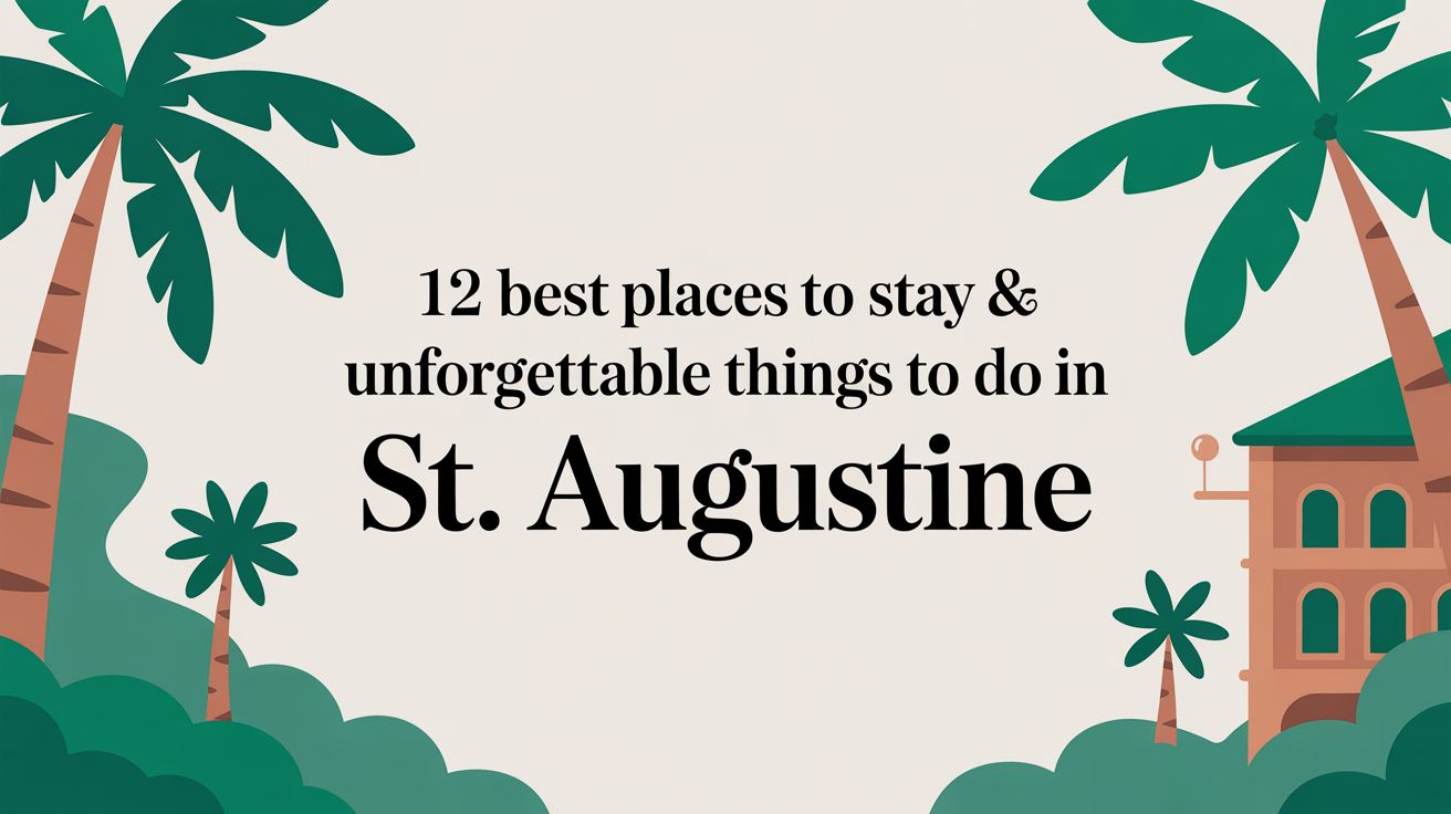 12 Best Places to Stay & Unforgettable Things to Do in St. Augustine