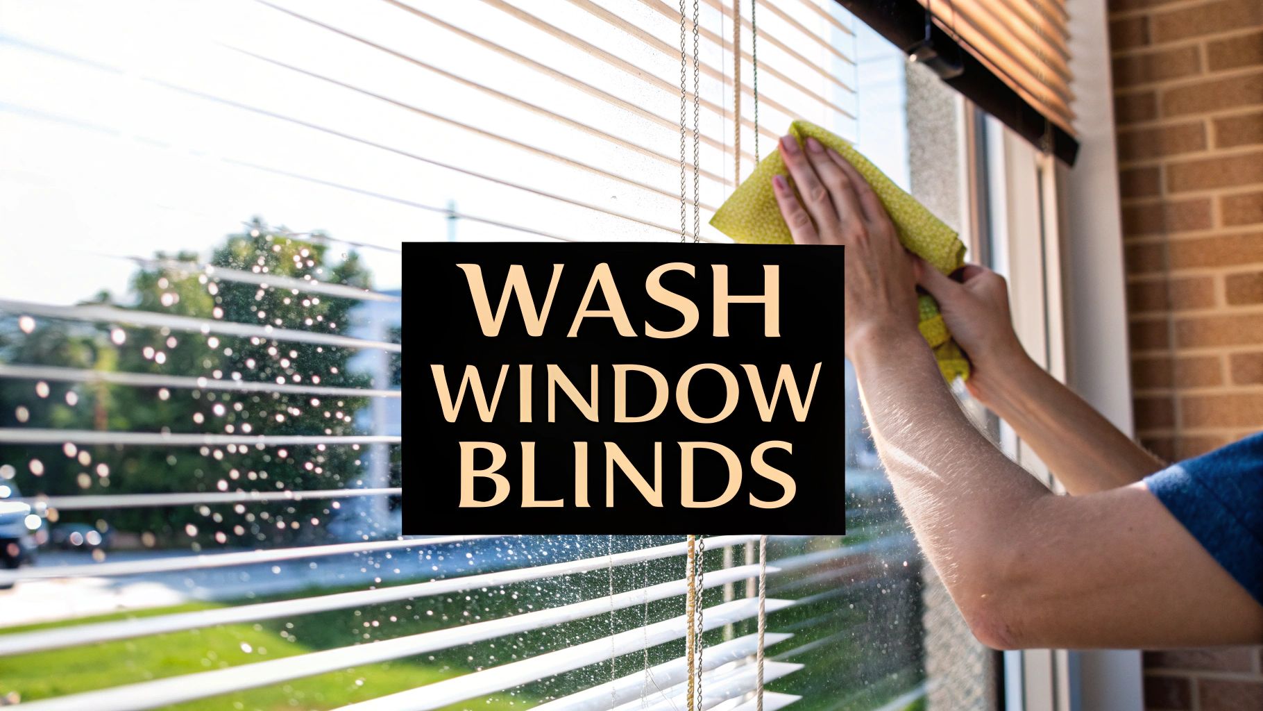 How to Wash Window Blinds: A Delmarva Homeowner's Guide