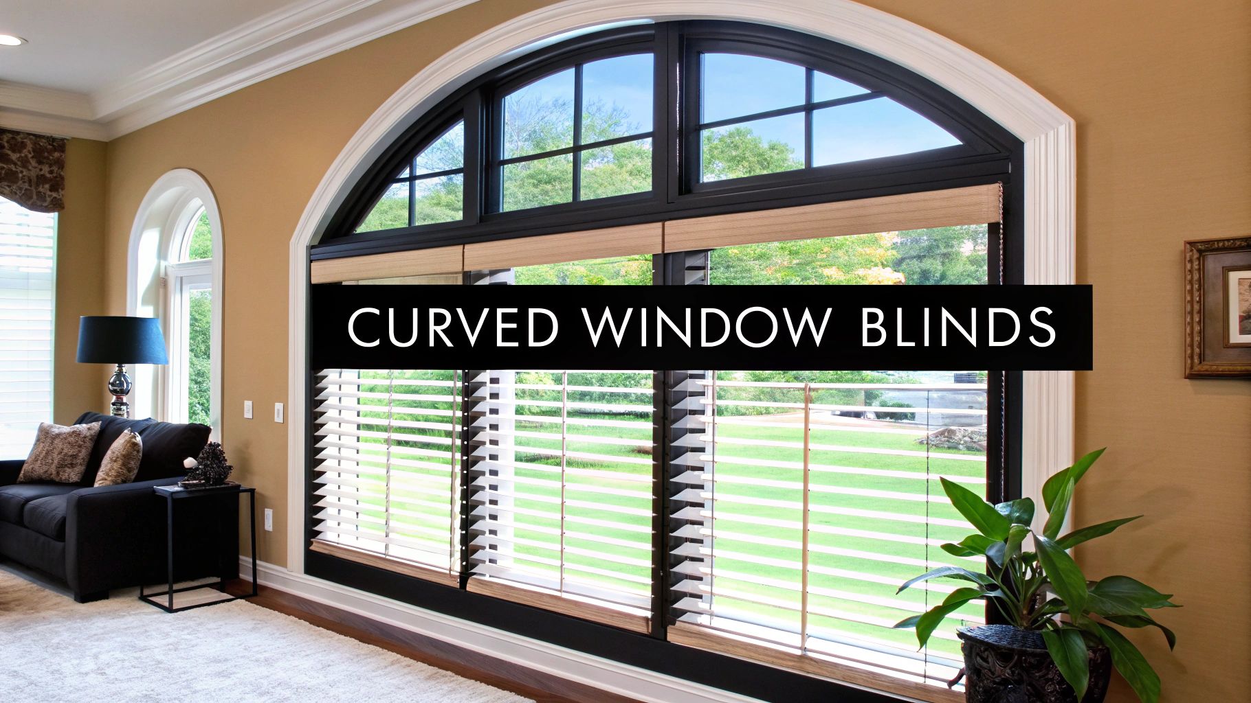 Best Blinds for Curved Windows on the Delmarva Peninsula