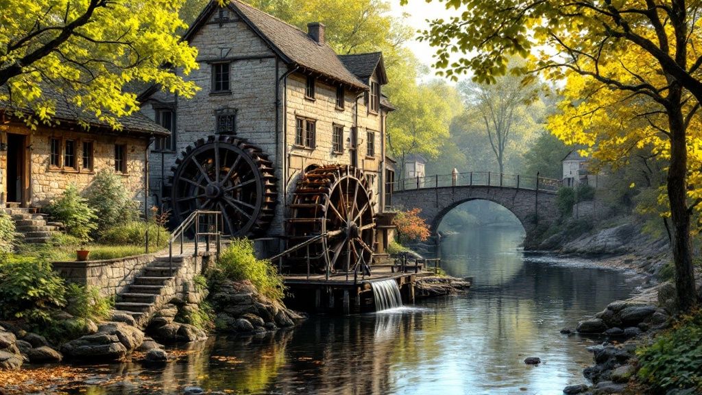 The Old Mill and Historic District Walking Tour