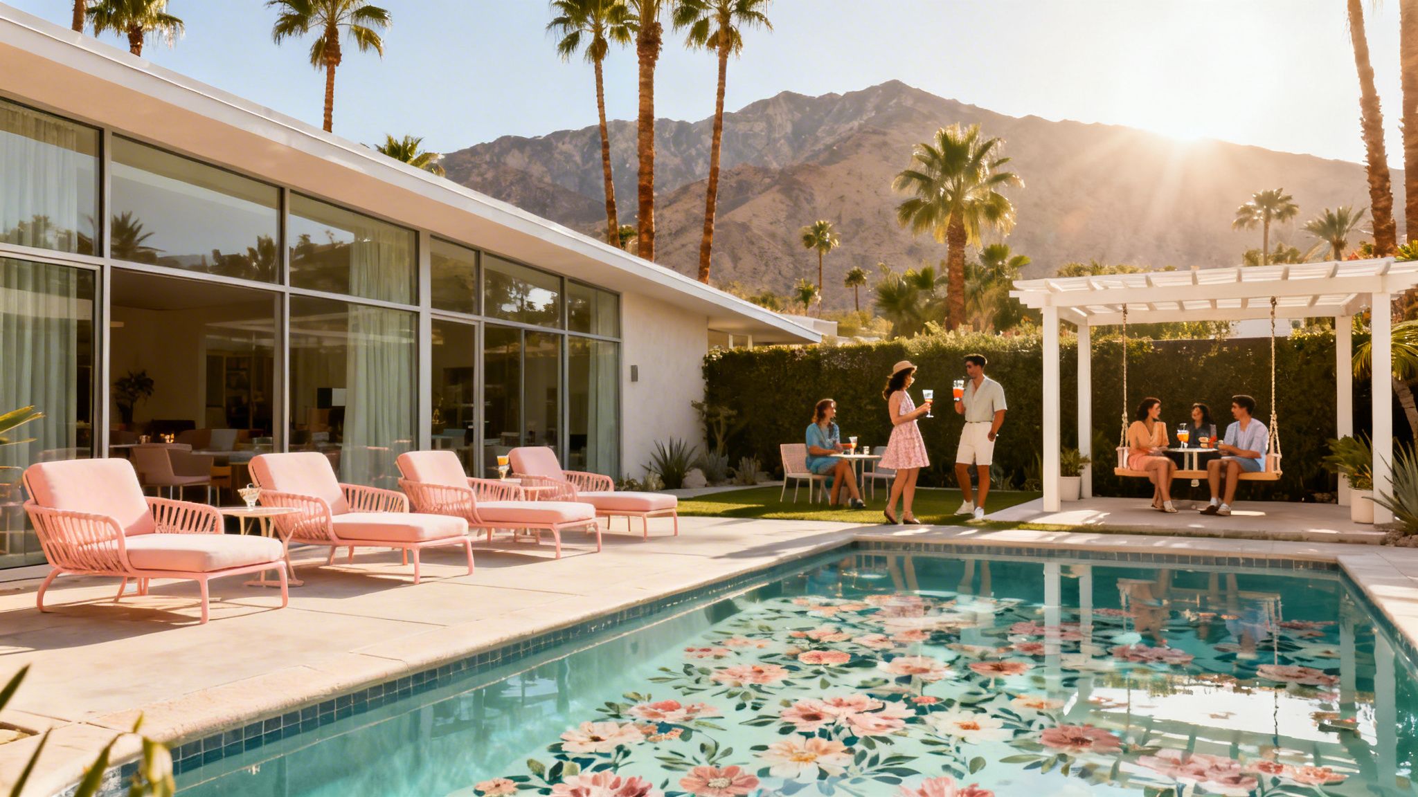 The Best Mid Century Hotel in Palm Springs for a Group Getaway