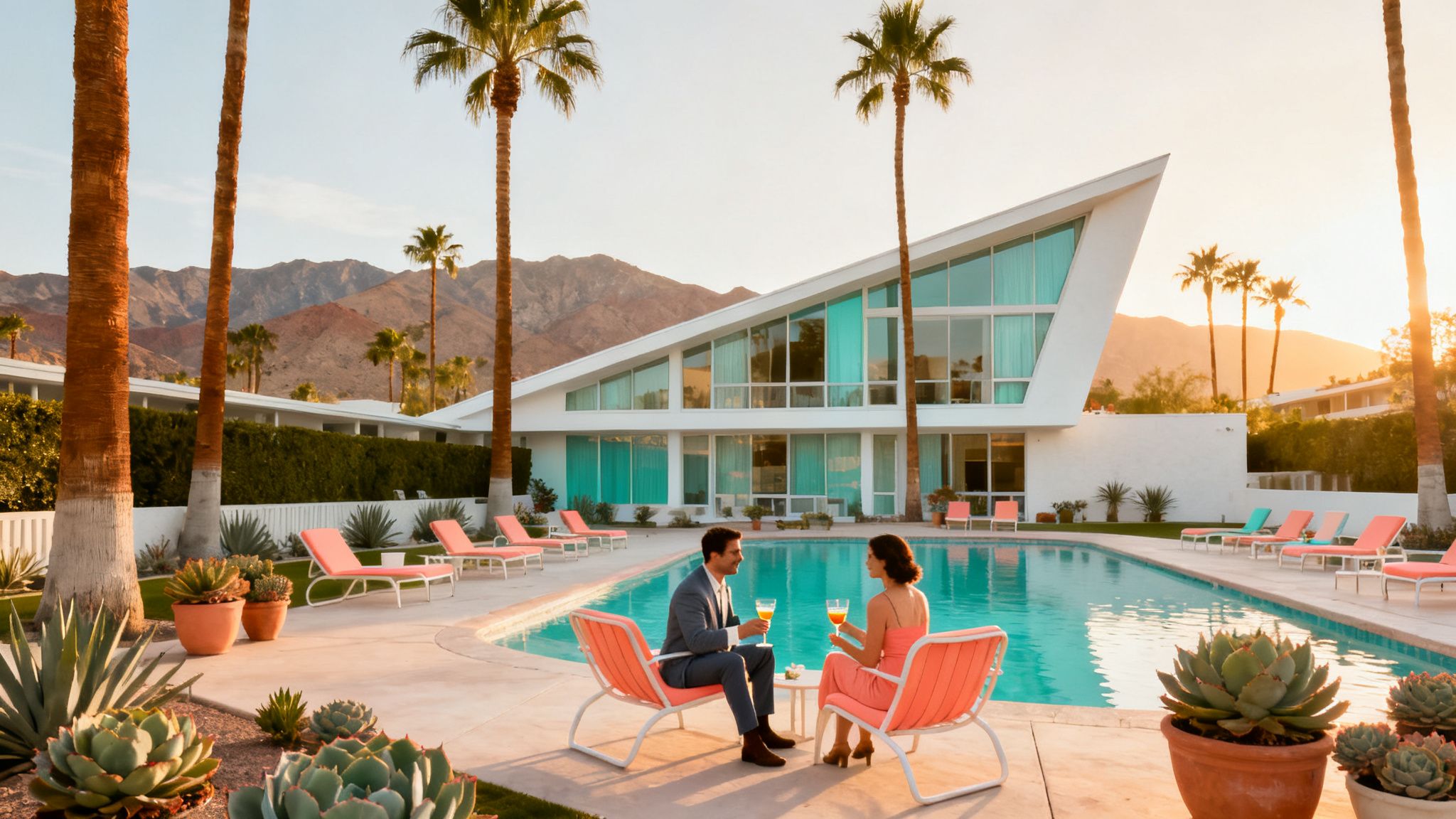 7 Best Mid-Century Modern Palm Springs Hotels for a Stylish Getaway