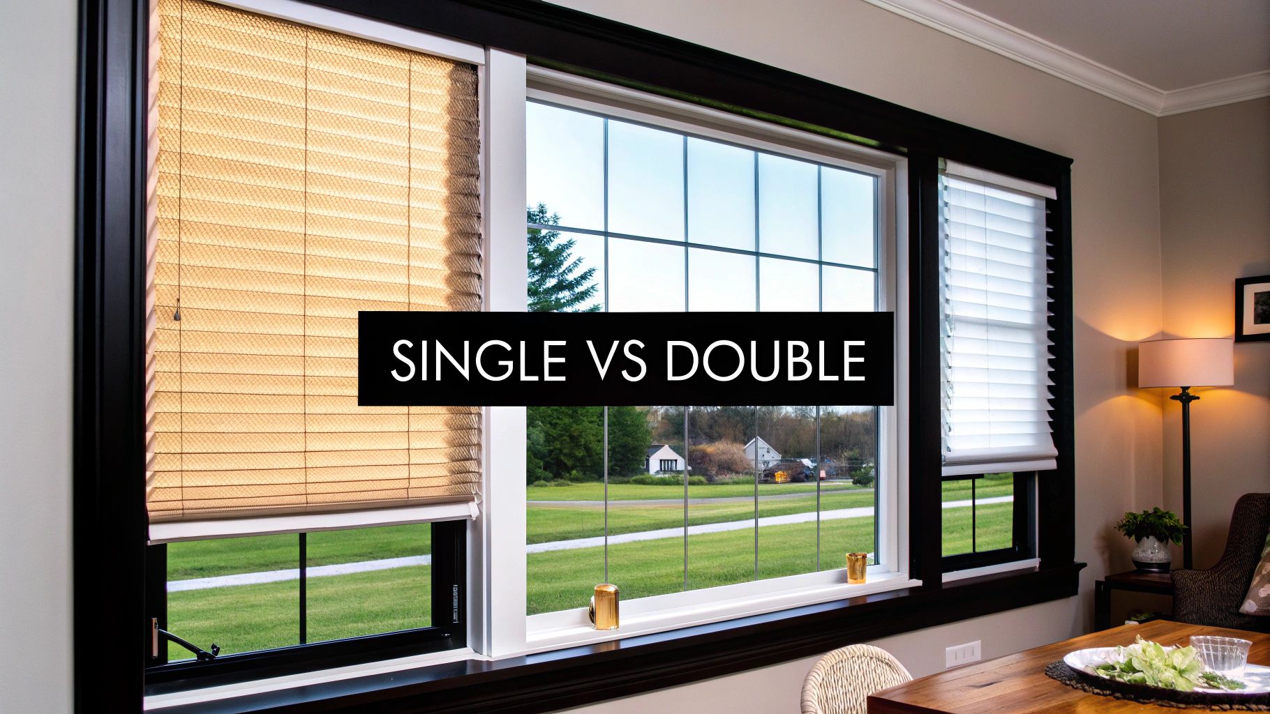 Single vs. Double Cell Shades: A Guide for Delmarva Homeowners