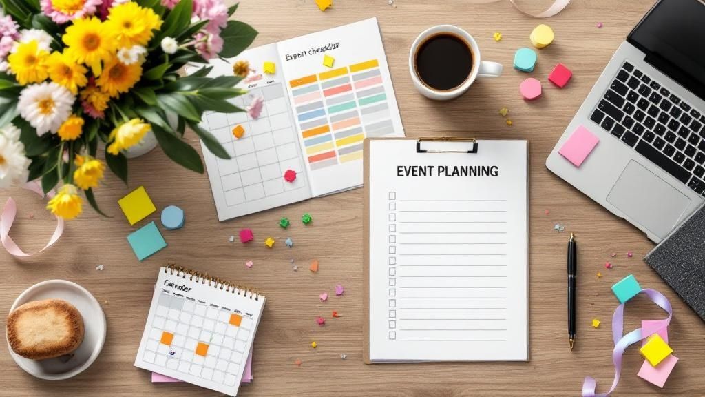 Your Essential Event Planning Checklist Template