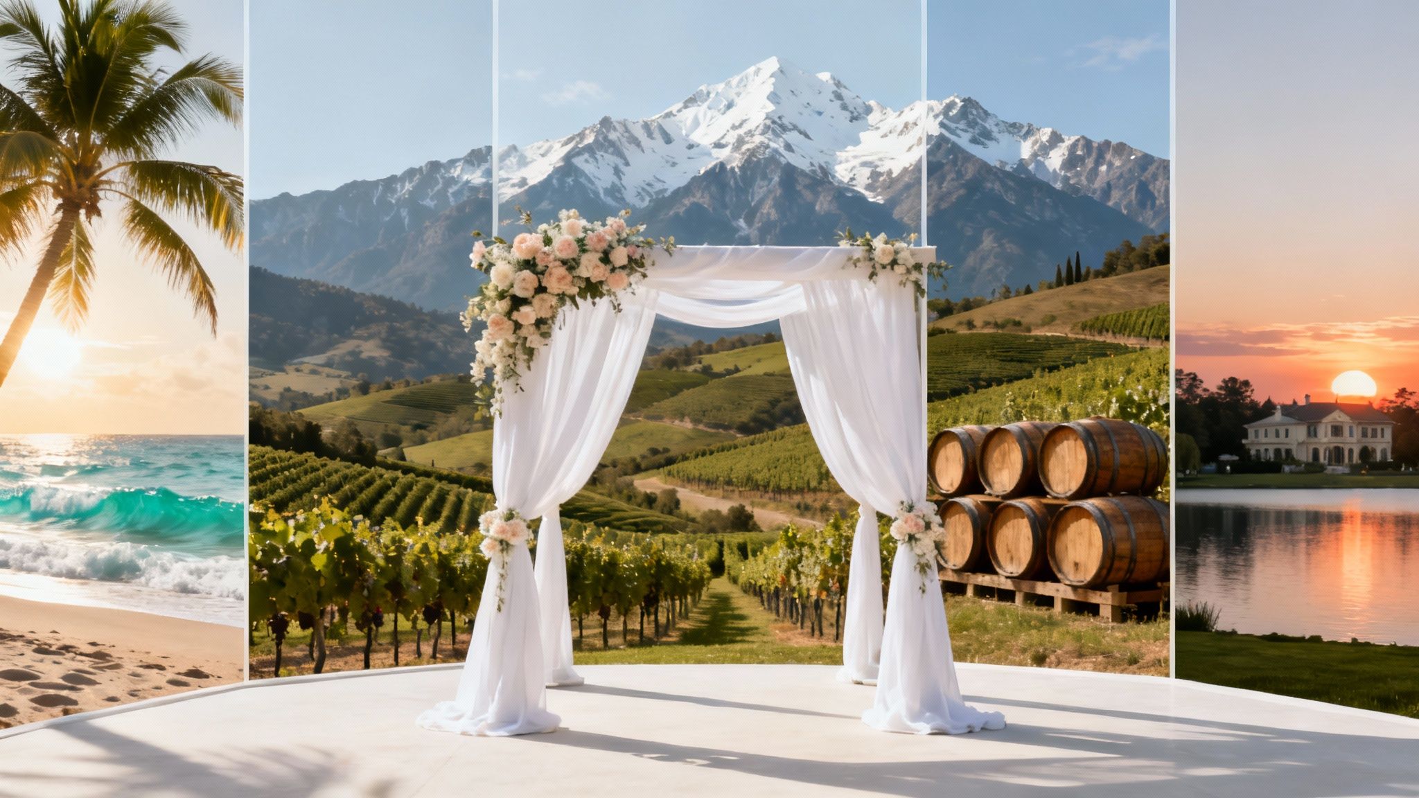 10 Best Destination Wedding Locations in the US for 2025