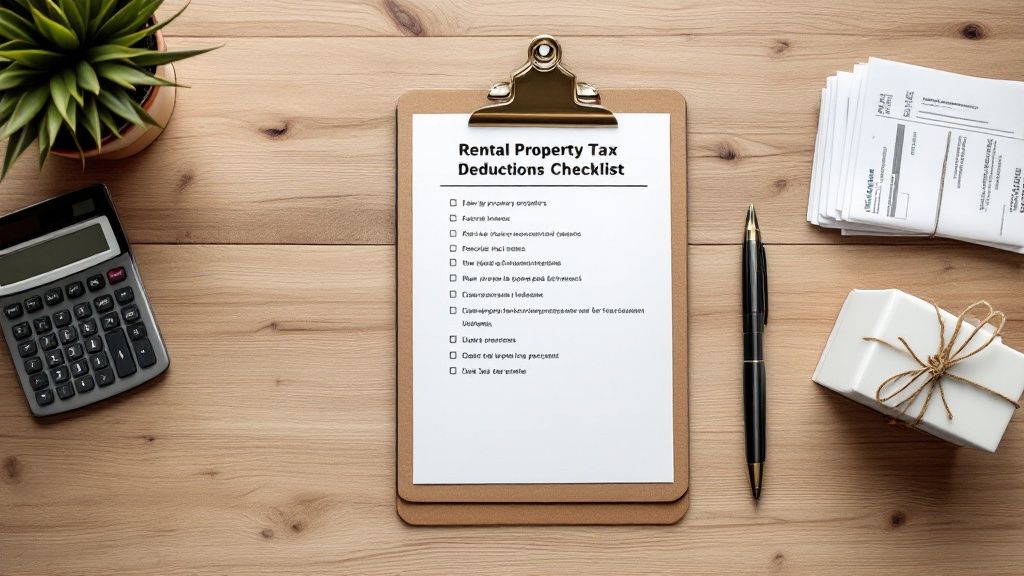 Rental Property Tax Deductions Checklist: 6 Must-Know Write-Offs for 2025