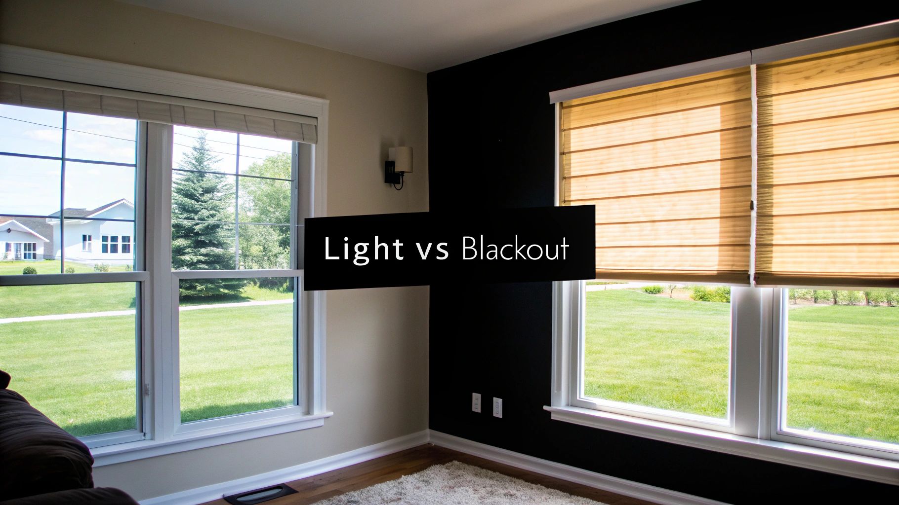 Light Filtering vs Blackout Shades: A Guide for Delmarva Homeowners