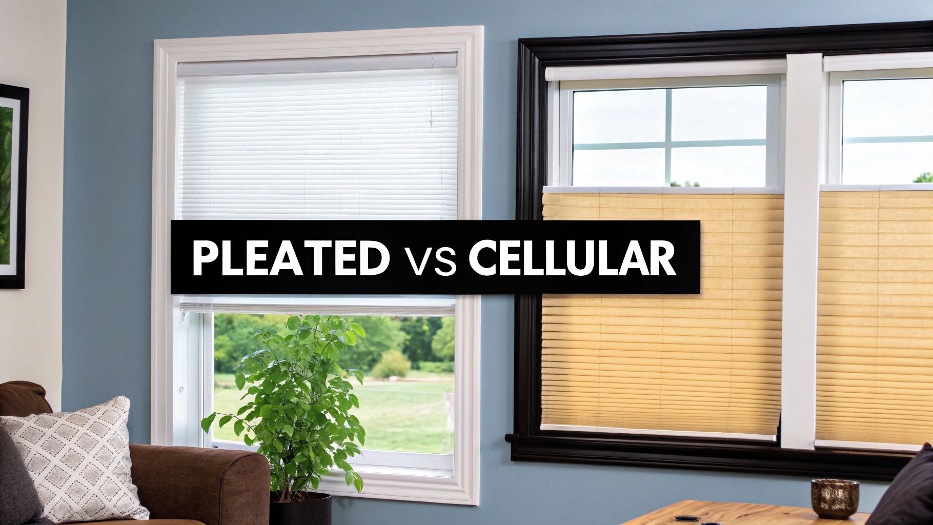 Pleated Shades vs Cellular Shades: A Guide for Delmarva Homeowners