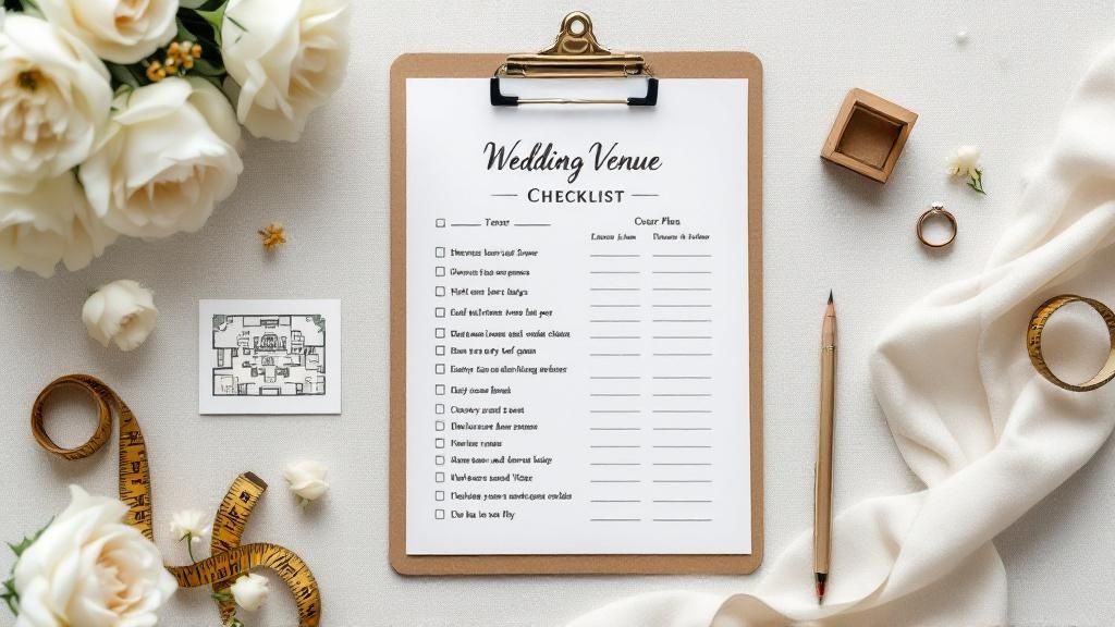 Your Ultimate Wedding Venue Checklist for 2025: 7 Key Areas