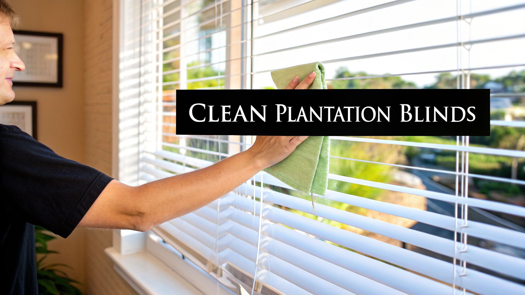 How to Clean Plantation Blinds in Your Delmarva Home