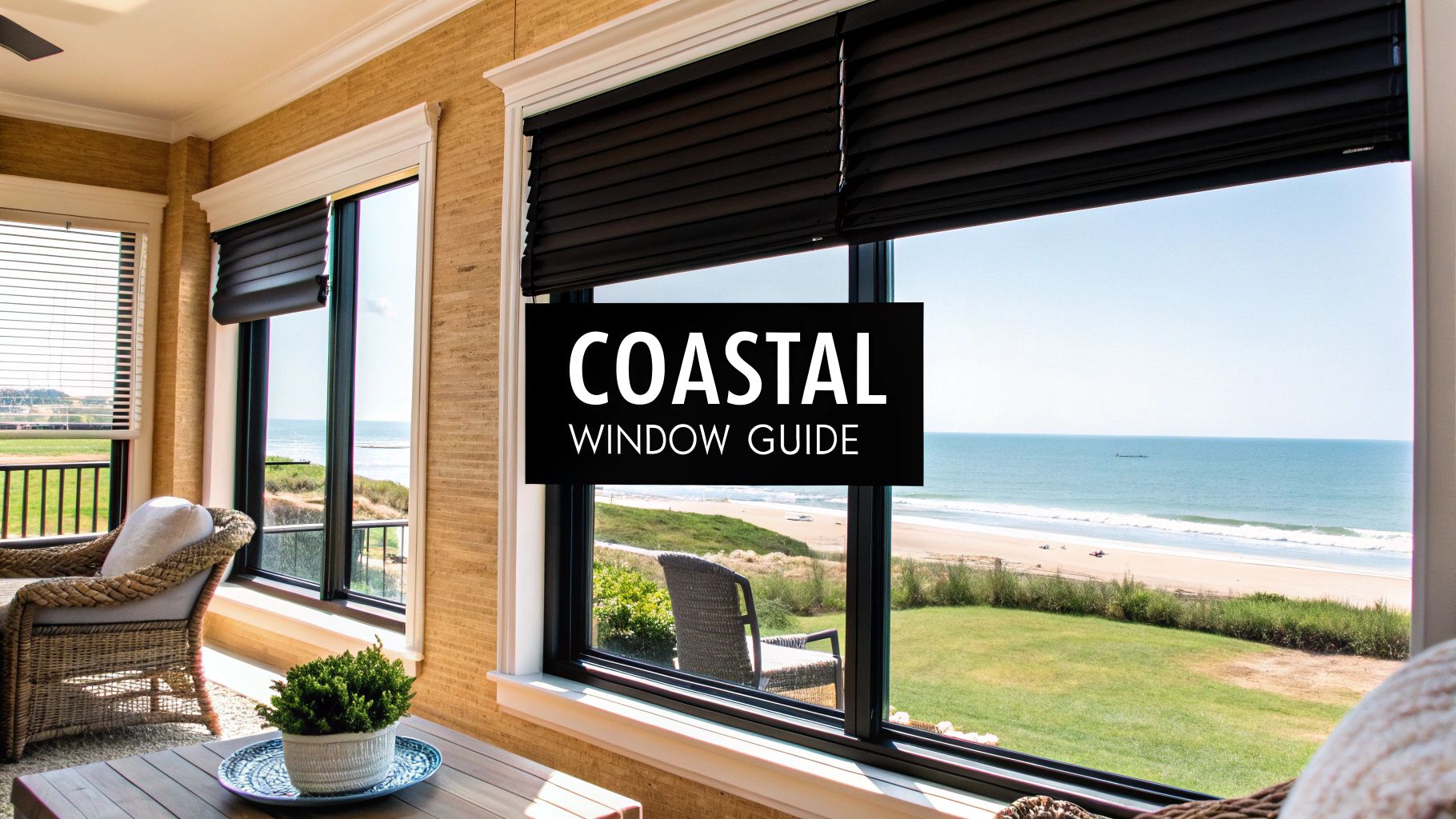 Top Window Treatments for Ocean City Coastal Homes