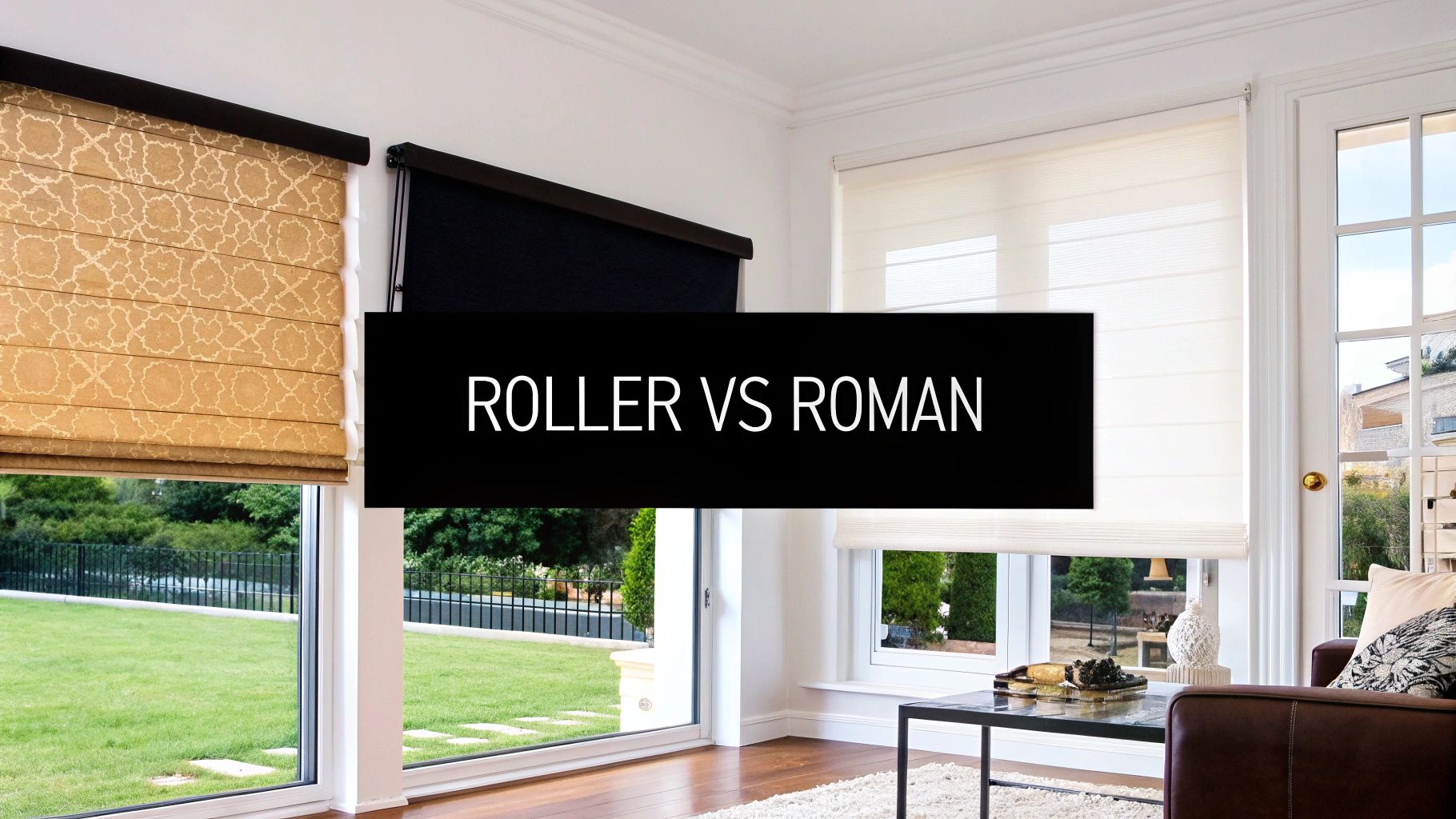 Roller Shades vs Roman Shades: A Delmarva Homeowner's Guide