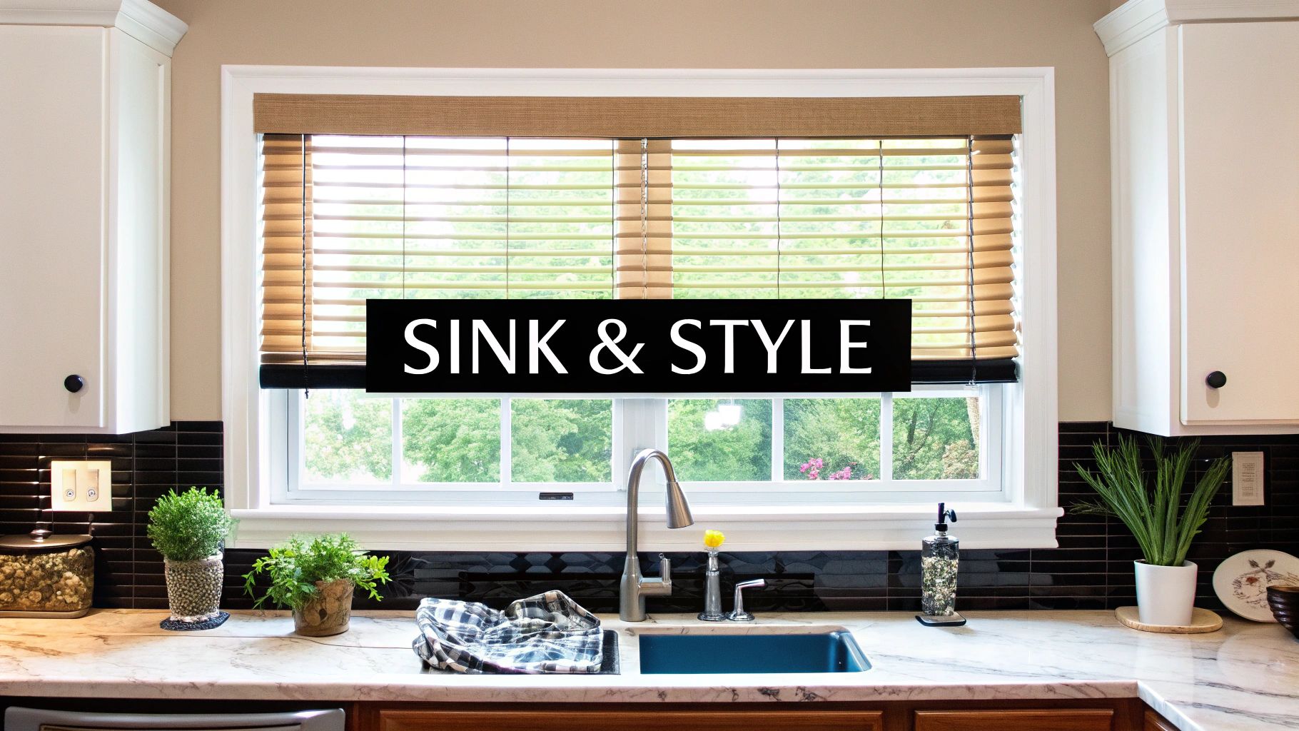 6 Stylish Kitchen Window Blinds Over Sink Options for 2025