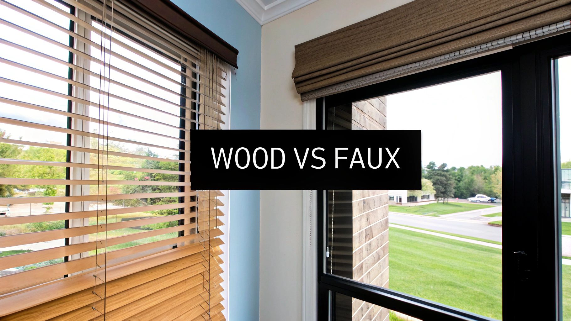 Wood vs. Faux Wood Blinds: A Guide for Delmarva Homeowners