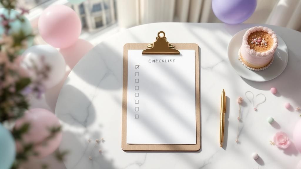 Your Ultimate Birthday Party Planning Checklist for 2025