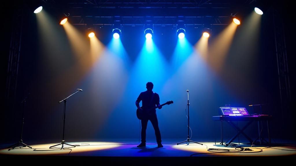 Stage Lighting for Bands: Boost Your Live Show Impressiveness